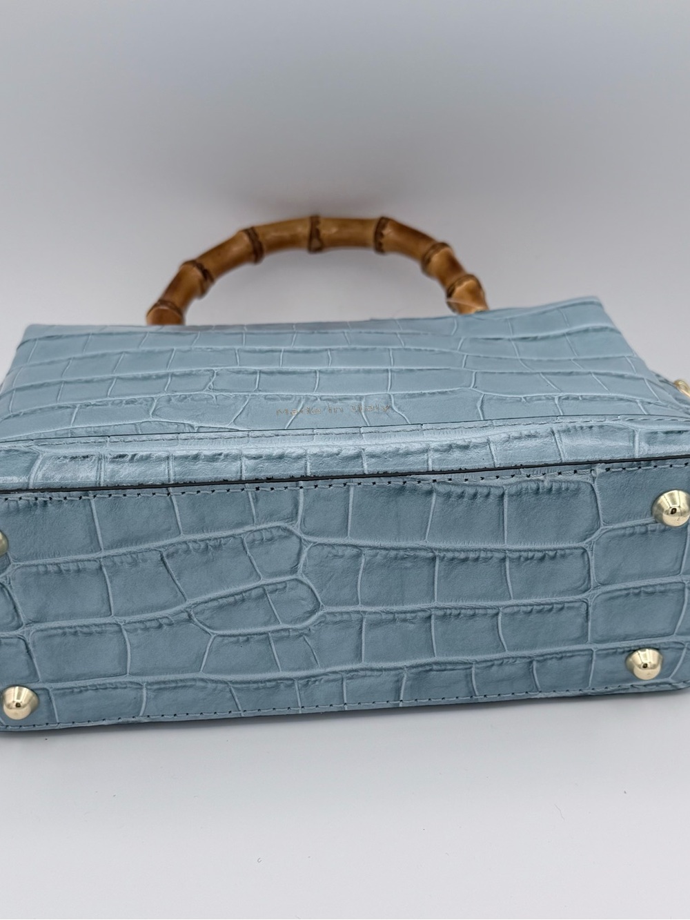 Pratesi Leather Croc-Vanity Bag - Picture 4 of 6